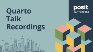 Talk Recordings at posit::conf(2025)