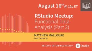 Intro to Functional Data Analysis - Part 2 | Matthew Malloure, Dow Chemical