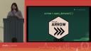 Dewey Dunnington | Accelerating geospatial computing using Apache Arrow | RStudio (2022)