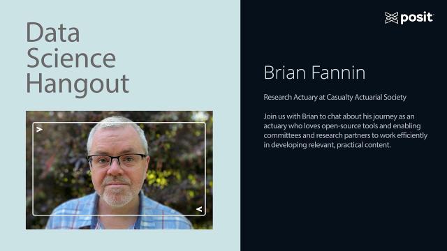 Brian Fannin @ CAS | Copy & paste is operationally dangerous | Data Science Hangout