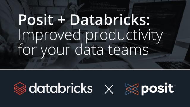Databricks x Posit | Improved Productivity for your Data Teams