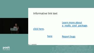 Commit to Change: How to Increase Accessibility in Your Favorite Open Source Projects - posit::conf
