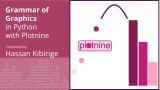 Grammar of Graphics in Python with Plotnine - posit::conf(2023)