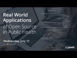 Real World Applications of Open Source in Public Health