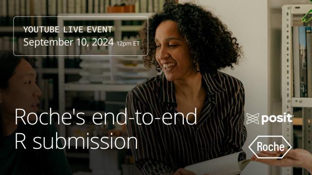 Roche's End-to-End R Journey to Submission