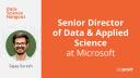Forecasting AI Demand at Microsoft | Sajay Suresh | Data Science Hangout