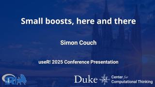 Small boosts here and there - Simon Couch
